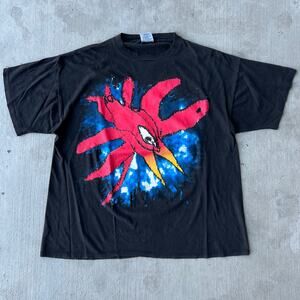 Vintage The Cure 92 Wish Tour band music graphic t shirt